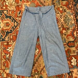 J Crew Chambray Pants